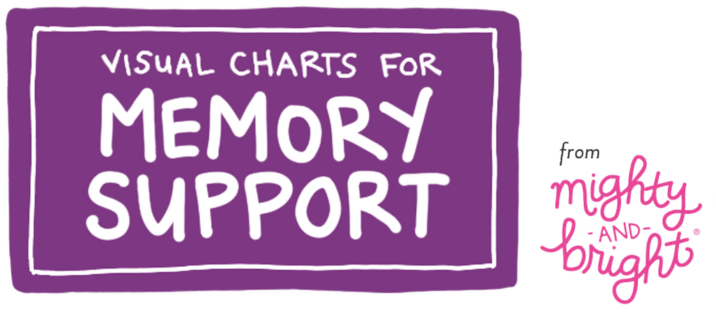 Visual Charts for Memory Support from Mighty and Bright